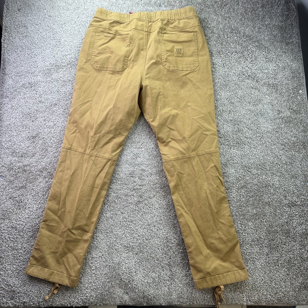 Topo Designs Men's XL Dirt Pants Classic Khaki Organic Cotton NEW - Picture 6 of 8